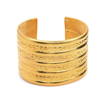 Jackie Kennedy Onassis Braided Cuff Bracelet