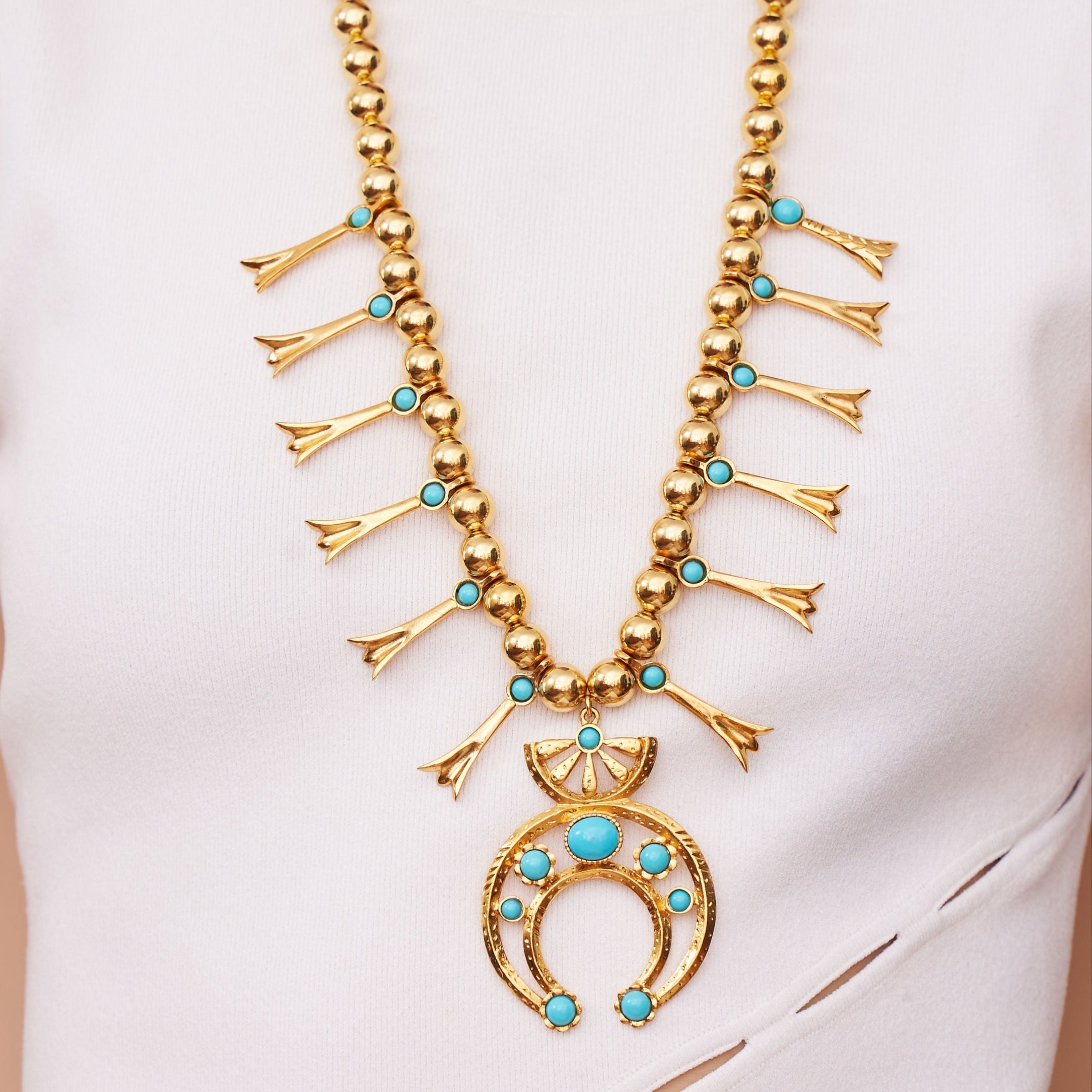 Vintage Western "S" Hook Necklace