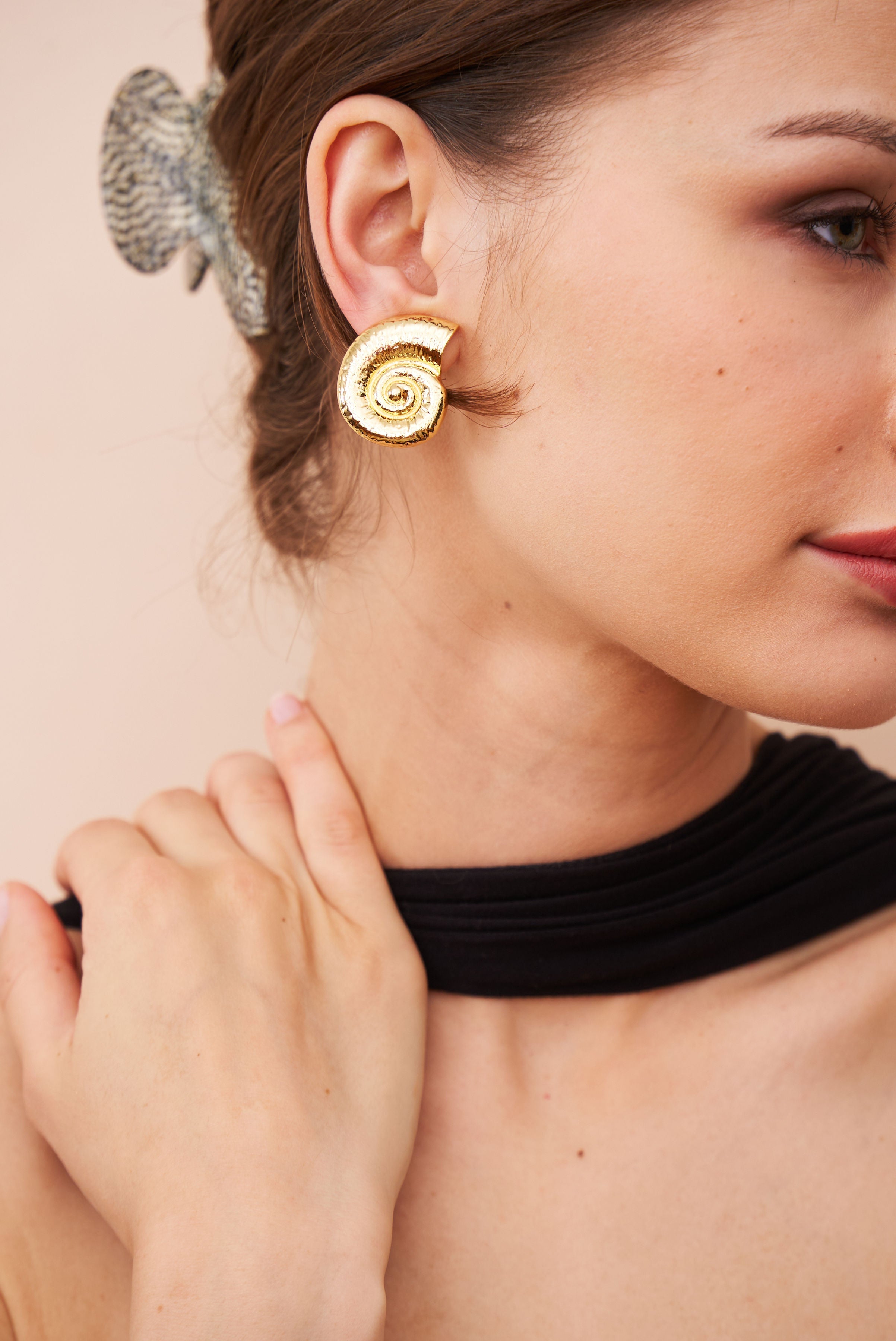 Shell Clip-On Earrings