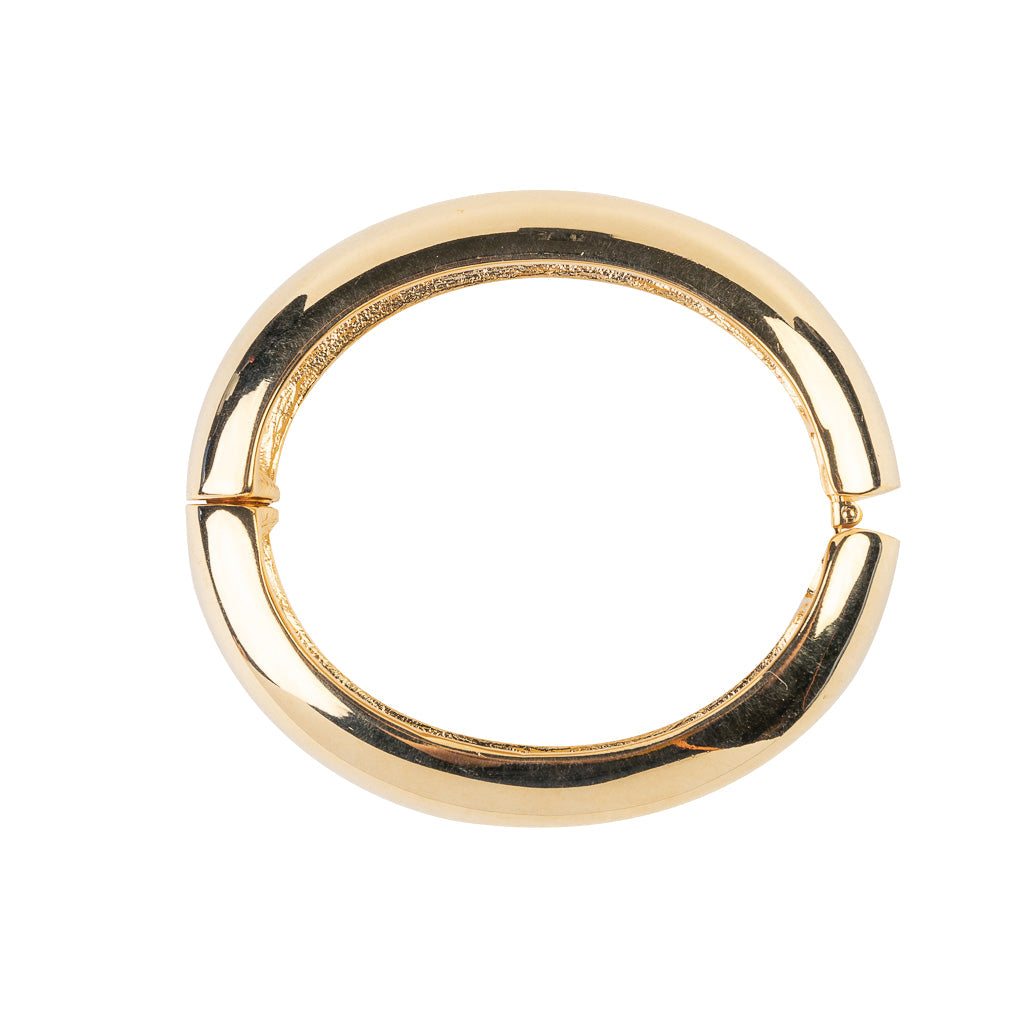 Gold Hinged Bracelet