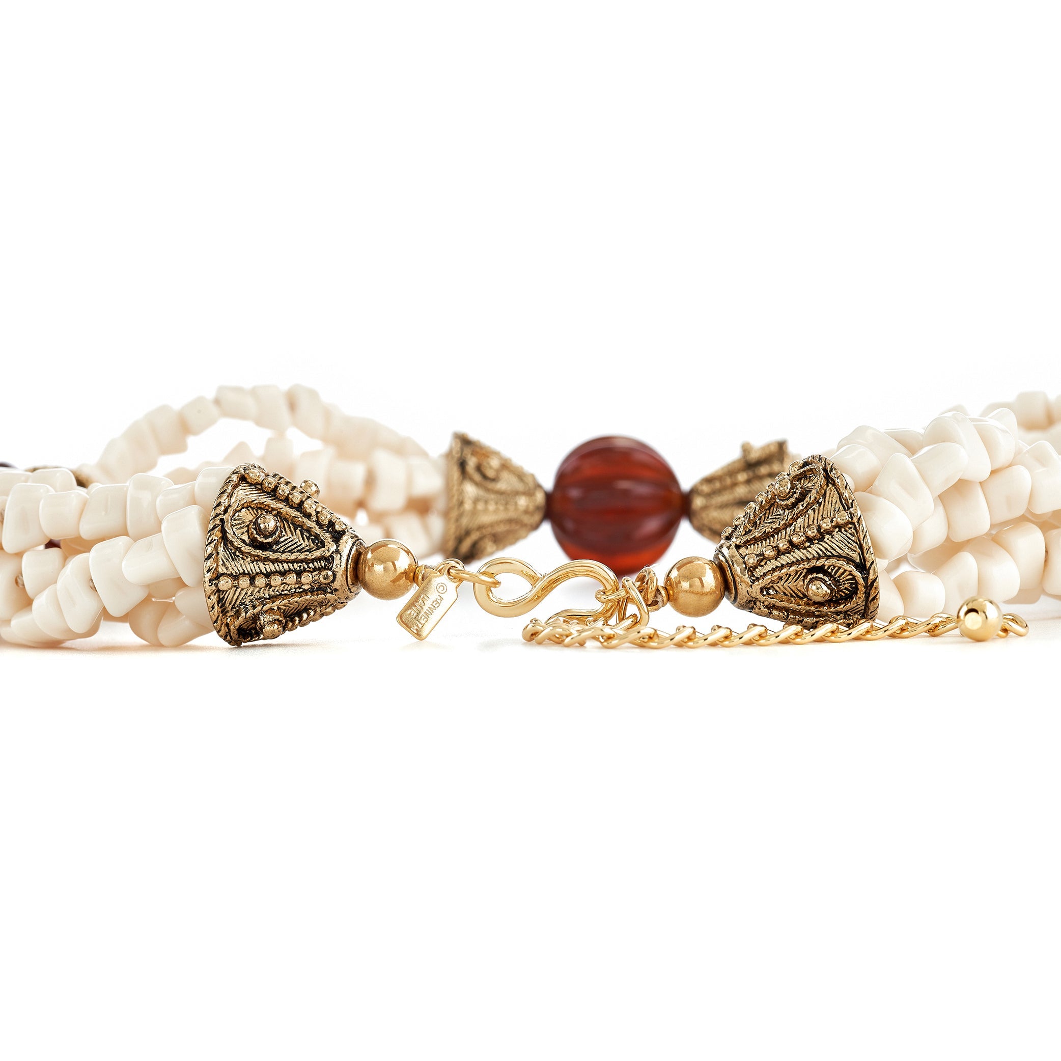 Ivory Chips Statement Necklace