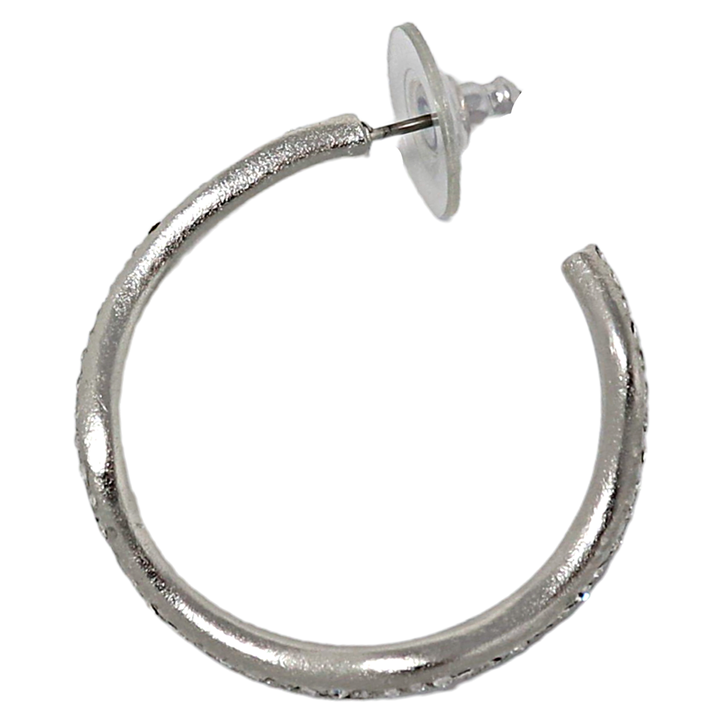 Large Wavy Hoop Earring