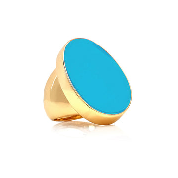 Turquoise Kidney Ring