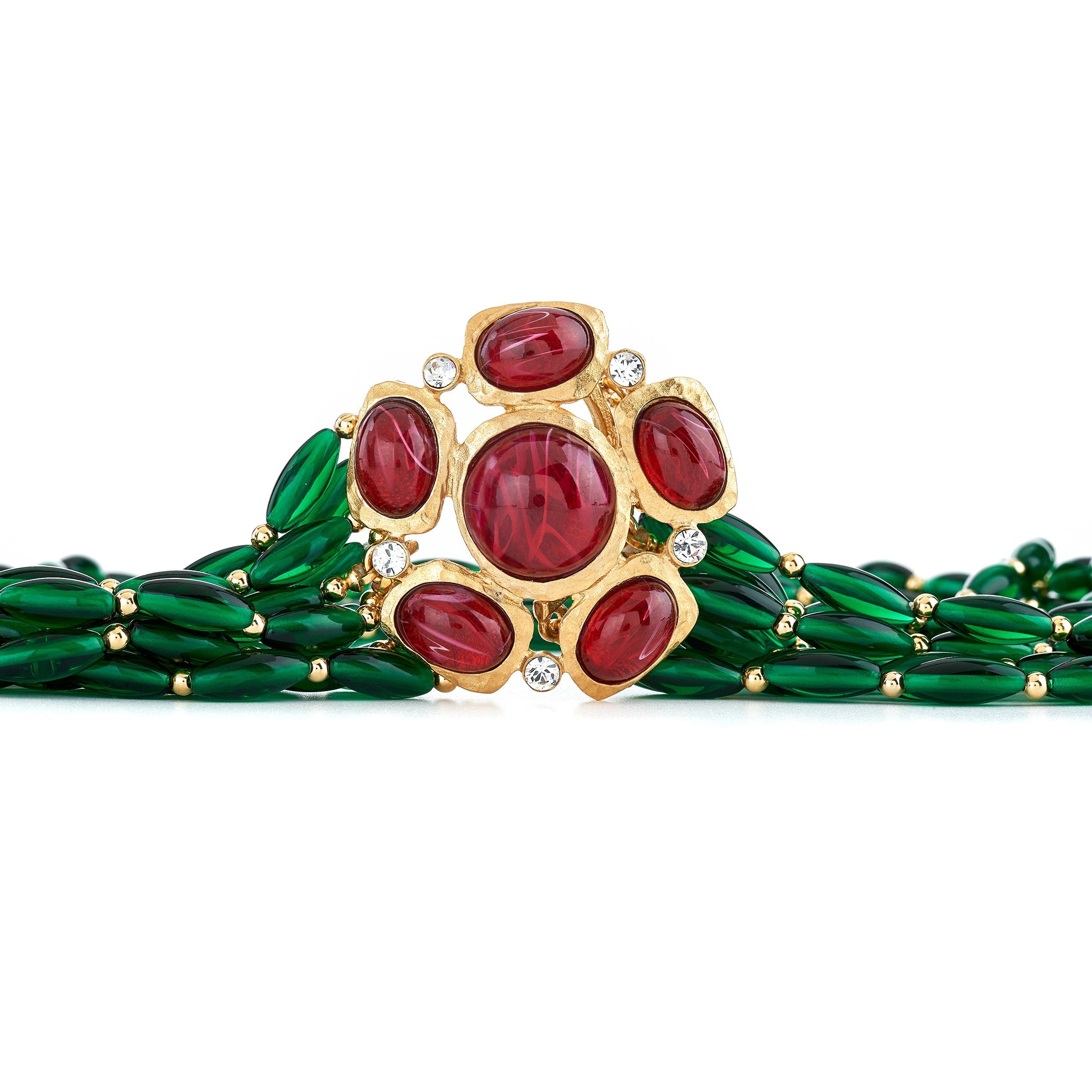 Emerald Bead Necklace