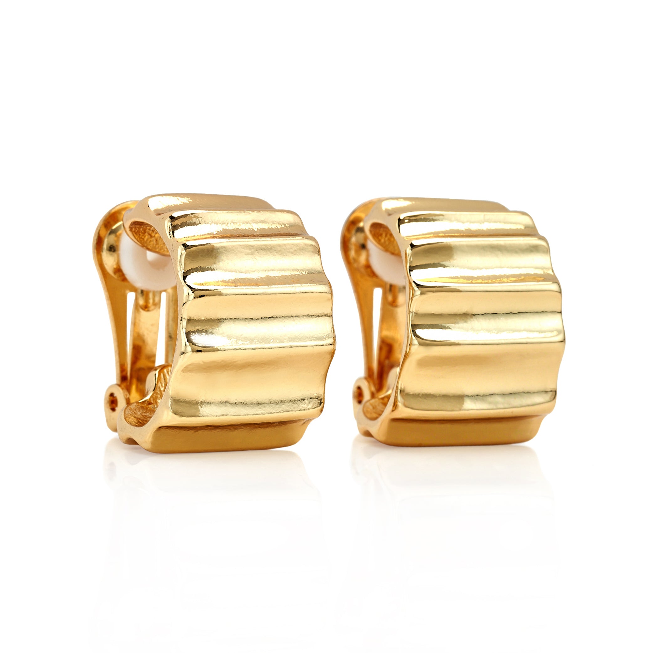 Tapered Hoop Earrings