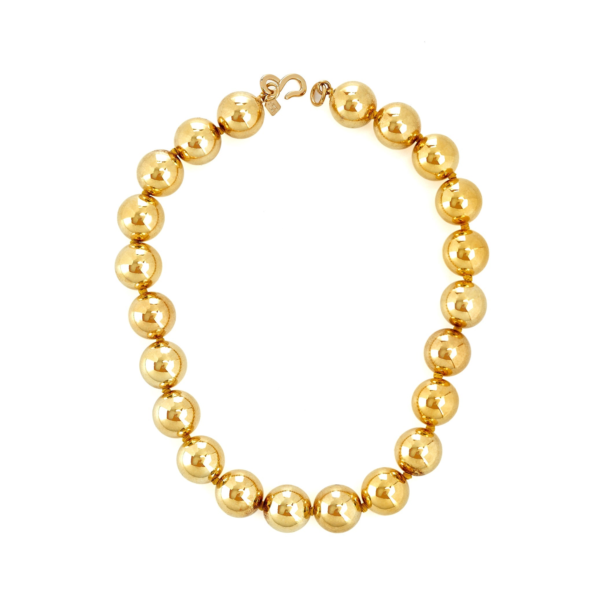 Gold Bead Necklace