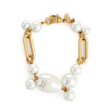 Pearl Cluster Bracelet