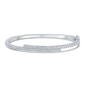 Pave Overlay CZ Bracelet