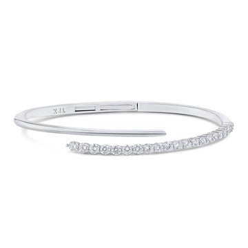Round CZ Wrap Bracelet