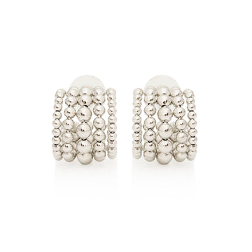 Beaded Hoop Earrings