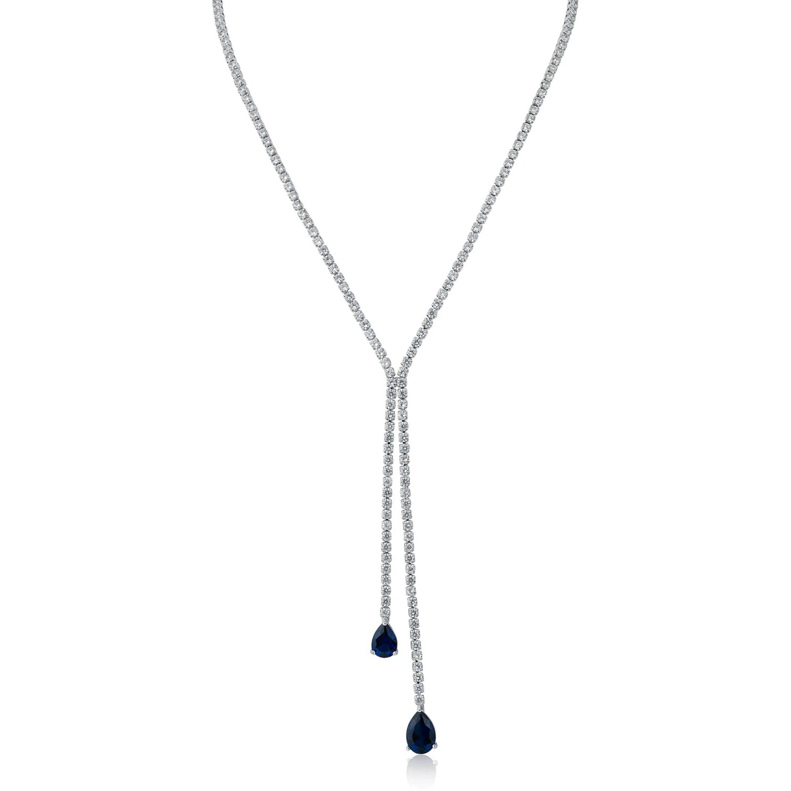 Double Drop Y-Necklace