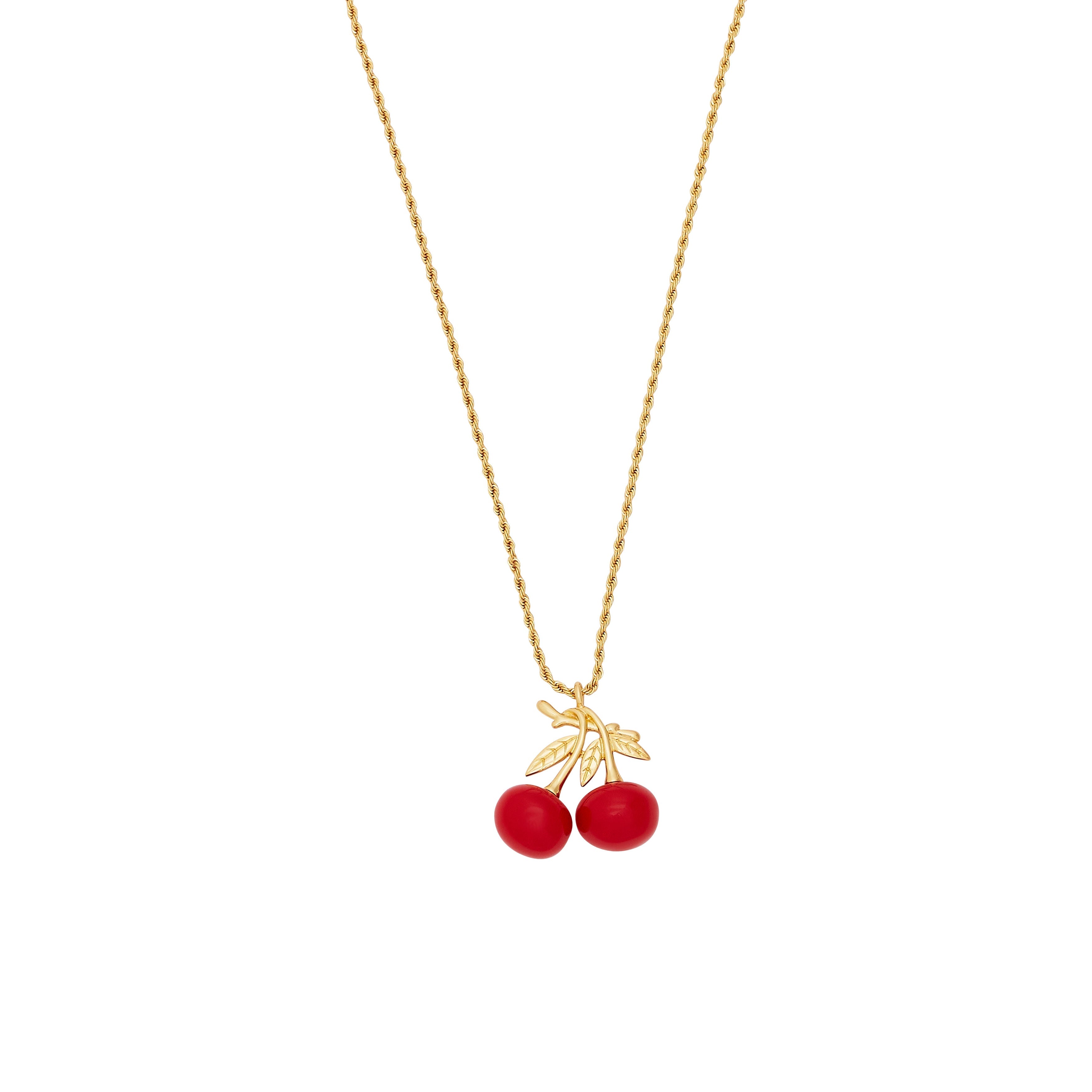 Cherry Pendant Necklace