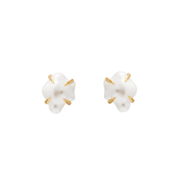 Pearl Post Earring
